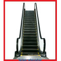 Indoor Commercial Escalator Lift with Etched Stainless Steel Landing Plate